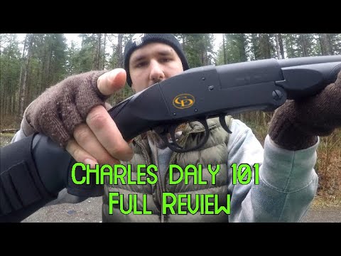 Taking a look at my brand new Charles daly model 101.12 gauge single shot shotgun