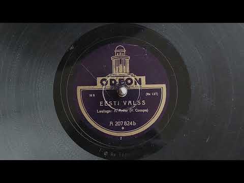 Aleksander Arder - Eesti Valss (1929)