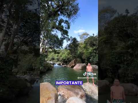 El cantón Mera en la provincia de Pastaza es famoso por sus ríos cristalinos