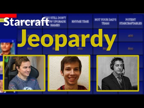 Starcraft Jeopardy Live Qualifier - Huk, Semper, Steadfast Round 1