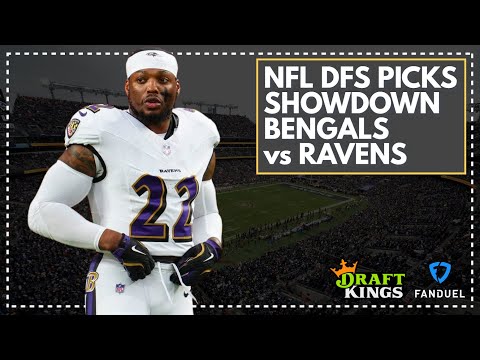 NFL DFS Picks for Thursday Night Showdown, Bengals vs Ravens: FanDuel & DraftKings Lineup Advice