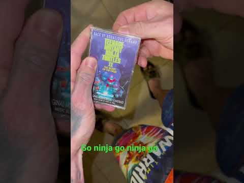 Teenage Mutant Ninja Turtles 🐢cassette tape 30 years sealed till now