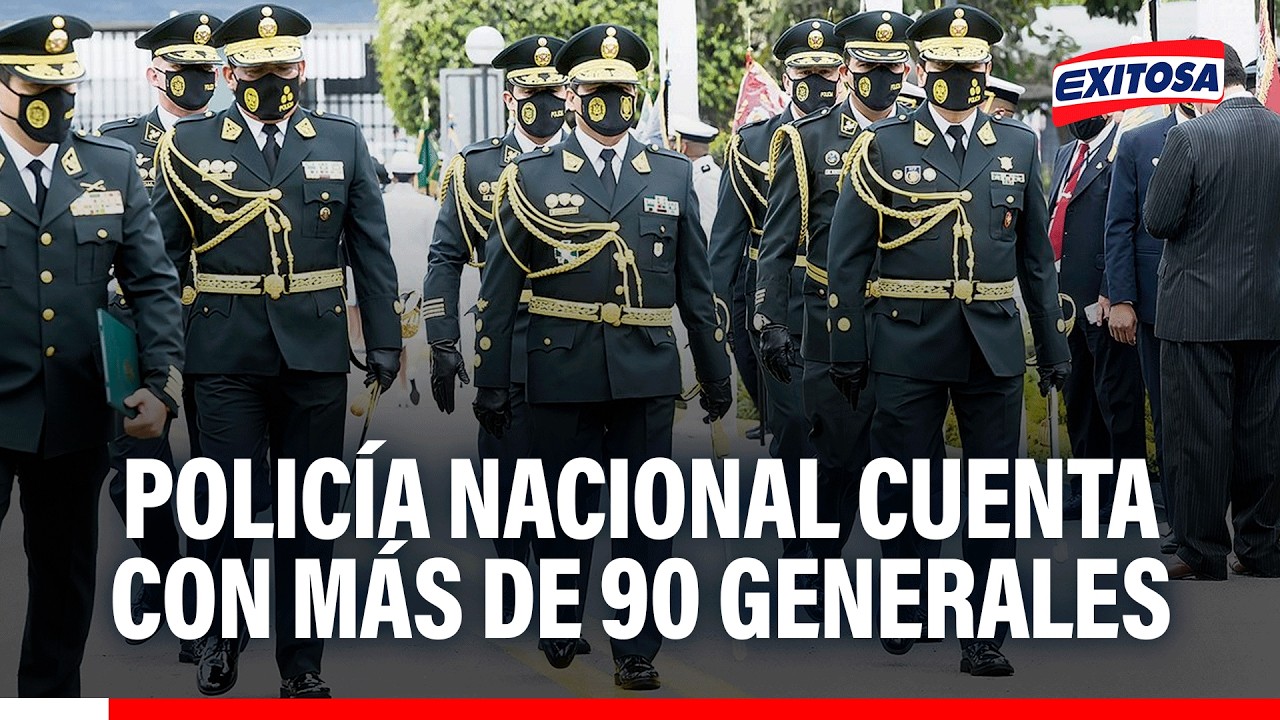 🔴🔵 PNP tiene demasiados generales y “crean subunidades para acomodarlos”, indica José Palacios