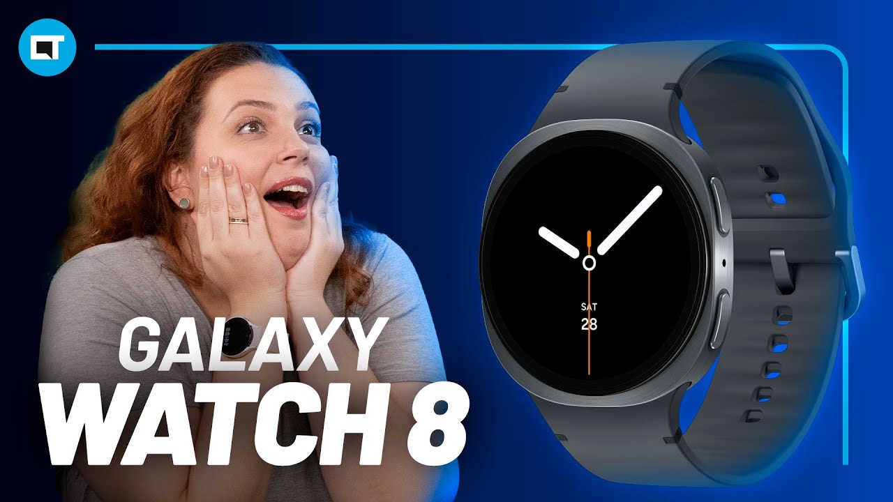 Miniatura da avaliação em vídeo de Smartwatch Samsung Galaxy Watch8 40mm LTE Grafite