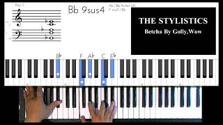 BETCHA BY GOLLY WOW Piano Chord Tutorial