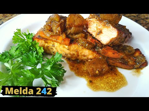 QUICK AND EASY PINEAPPLE CARROT SALMON | BAHAMIAN COOKING