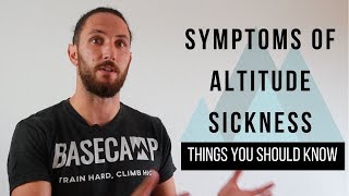 Altitude Sickness - Recognising the Symptoms