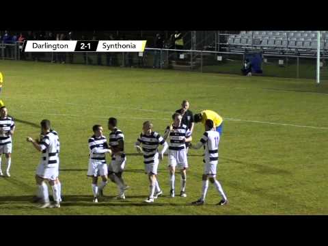 Darlington 4-1 Billingham Synthonia - Northern League Division One - 2012/13