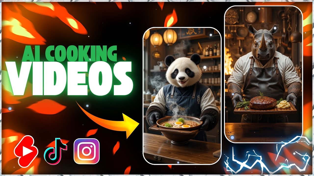 I Created Trending AI Kitchen Videos That Get MILLIONS of Views.
