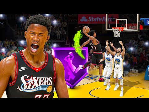 VJ Edgecombe + New Sixers Jerseys = TOUGH in NBA 2K26 Play Now Online