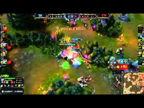 Copenhagen Wolves Vs SK Gaming Ocelote Diana   Fan Made Highlights   LCS EU W4D2 2013 MUST SEE