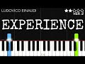 Ludovico Einaudi - Experience | EASY Piano Tutorial