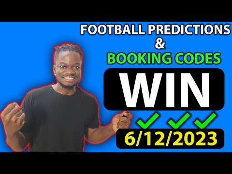 FOOTBALL PREDICTIONS TODAY 6/12/2023 SOCCER PREDICTIONS TODAY | BETTING TIPS, #footballpredictions