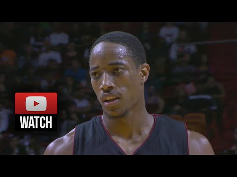 DeMar DeRozan Full Highlights at Heat (2014.11.02) - 30 Pts