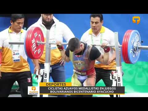 Ciclistas azuayos medallistas en juegos Bolivarianos Bicentenario Ayacucho