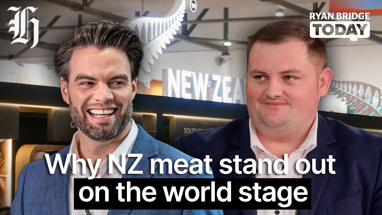 Rural headlines: Why NZ meat and dairy products stand out on the world stage | Ryan Bridge TODAY