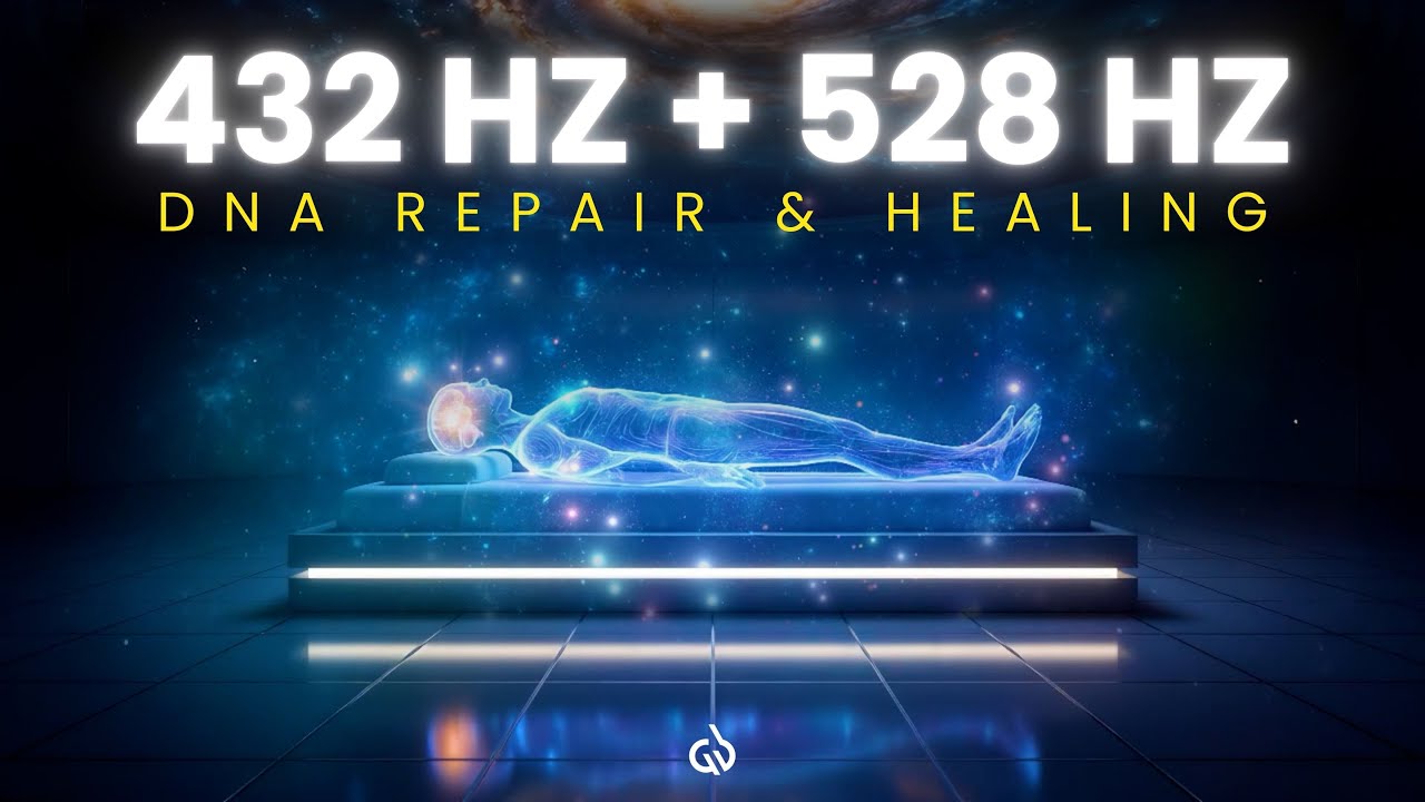 432 Hz + 528 Hz DNA Repair & Healing - Whole Body Cell Regeneration (VOL-3)