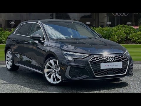 2020 Approved Used Audi A3 Sportback S line 30 TFSI 110 PS 6-speed | Stoke Audi