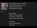 Light-Light (with Lyrics) REZ Band/Silent Screams