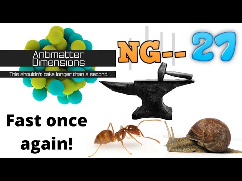 Antimatter Dimensions NG-- Episode 27: The bugs are squashed!