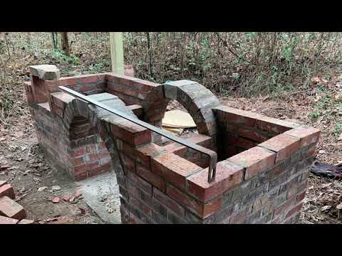 1 of 3 Building Traditional Brick Blacksmith Forge