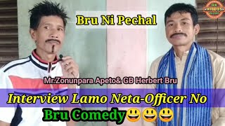 Download lagu BRU NI PECHAL😃😃COMEDY//NETA-OFFICER BAI KAUMA SALAIMO😃 GB HERBERT REANG BRU& ZONUNPARA APETO mp3
