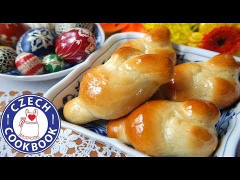 Judas Buns Recipe - Jidáše - Czech Cookbook