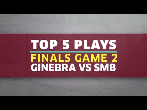 Top 5 Plays | Finals Game 2: Ginebra vs. SMB | PBA Philippine Cup 2016 - 2017