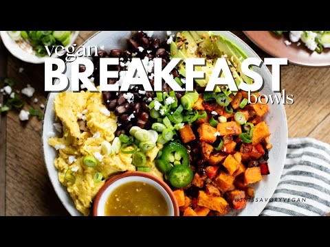 Vegan Breakfast Bowls | This Savory Vegan