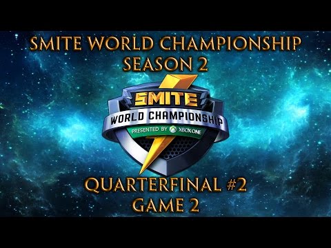Smite World Championship 2016 Day 2 - Quarterfinal #2 (Game 2 of 3)