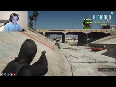 xqc killed every cop