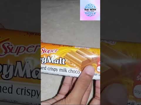 Ksuper Crispy malt milk choc🍫🍫👍❤️🤤😍 #sbscribe_like_comment_share #eatwithchocbaby