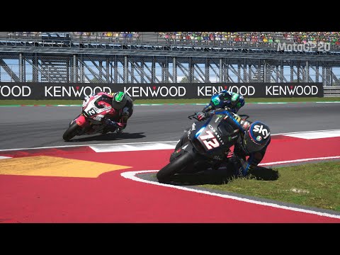MotoGP 20 Career Mode Part 13 - Bezzecchi Corner Cutting!!!