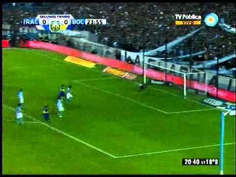 Terrible golazo de Viatri - Boca 1-0 Racing - Torneo Clausura 2012