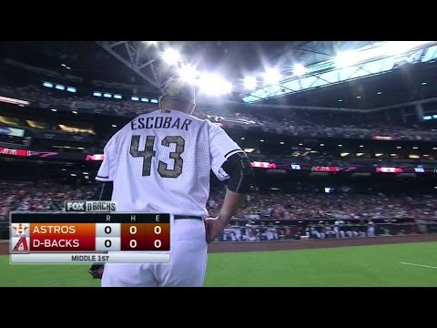 HOU@ARI: Escobar strikes out White to end the threat