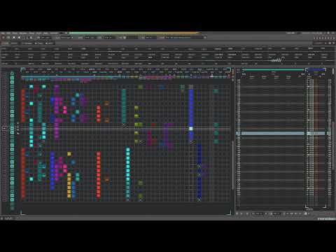 Majed Salih - Diffmutad [ Renoise Project Overview ] (Techno & Progressive)