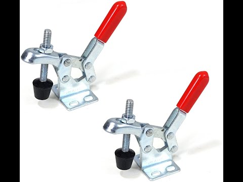 POWERTEC 20315 Vertical Quick-Release Toggle Clamp, 80 lbs Capacity, 13009, 2-Pack