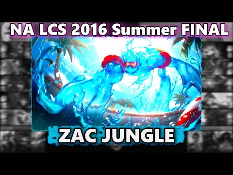 First Zac pick in NA LCS 2016 Summer | Meteos Jungle | TSM vs C9