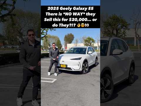 Thumbnail for Five Reasons the 2025 Geely Galaxy E5 is a Crazy Bargain for $20,000! by Geely Galaxy