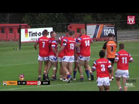 2019 CRL U23s R1 Highlights - GSR Wests Tigers v Illawarra SC Dragons