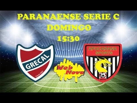 Grecal 0x1 Apucarana Sports |AO VIVO| PARANAENSE SERIE C