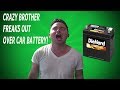 CRAZY BROTHER FREAKS OUT OVER CAR BATTERY