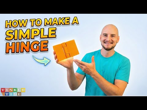 How to Design a Hinge in Tinkercad (That Actually Works!)