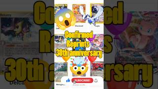 The Pokémon 30th Anniversary Reprints Are Here — And They're UNREAL 🔥  #thepokemoncompany