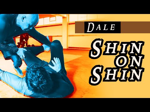 BJJ Guard Pass Idea #1 - Shin on Shin Pass - demonstrated by Dale  ||  We Shall Pass !!