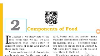 Class6th Components of Food chapter 2 full explana