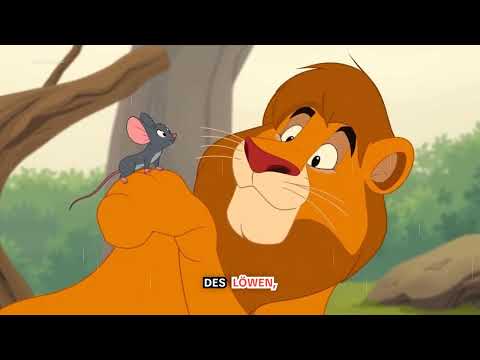 Der Löwe und die Maus: Eine Klassische Fabel von Äsop für Kinder!