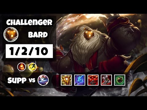 Bard vs Yuumi BR Challenger SUPPORT (1/2/10) - v11.18