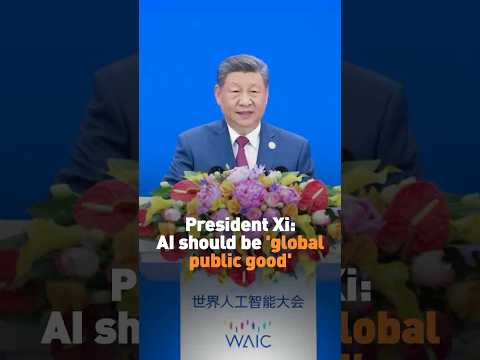 President Xi: AI should be ‘global public good’