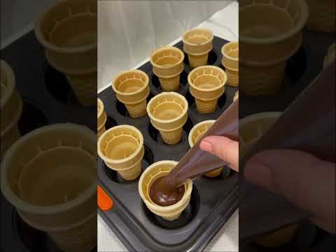 Ice Cream Cone Cupcakes 🍦✨ #cake #food #foodie #recipe #easyrecipe #icecream #foodlover #yummy